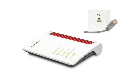 FRITZ! Box 7530 AX International – Wi-Fi 6 DSL Router mit Mesh & DECT-Basis