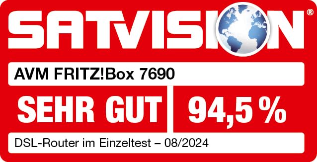 FRITZ! Box 7690 – WLAN Router mit Wi-Fi 7, VDSL Supervectoring & Mesh