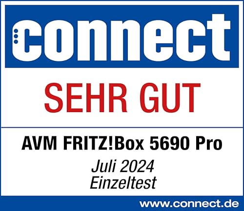 FRITZ! Box 5690 Pro – Premium WLAN Router mit Wi-Fi 7, Glasfaser & DSL