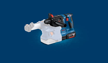 Bosch Professional 18V System Akku Bohrhammer GBH 18V-22 (mit SDS plus, inkl. 2x 4.0Ah Akku, Schnellladegerät GAL 18V-40, L-BOXX)