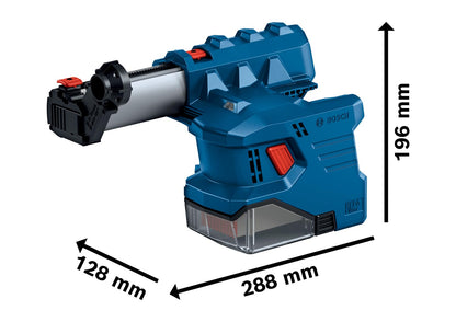 Bosch Professional 18V System Akku Bohrhammer GBH 18V-22 (mit SDS plus, inkl. 2x 4.0Ah Akku, Schnellladegerät GAL 18V-40, L-BOXX)