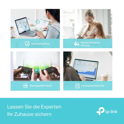 TP-Link Deco X50 AX3000 Mesh WiFi 6 System (3er-Pack) – Dual-Band, Gigabit-Ports, WPA3-Schutz
