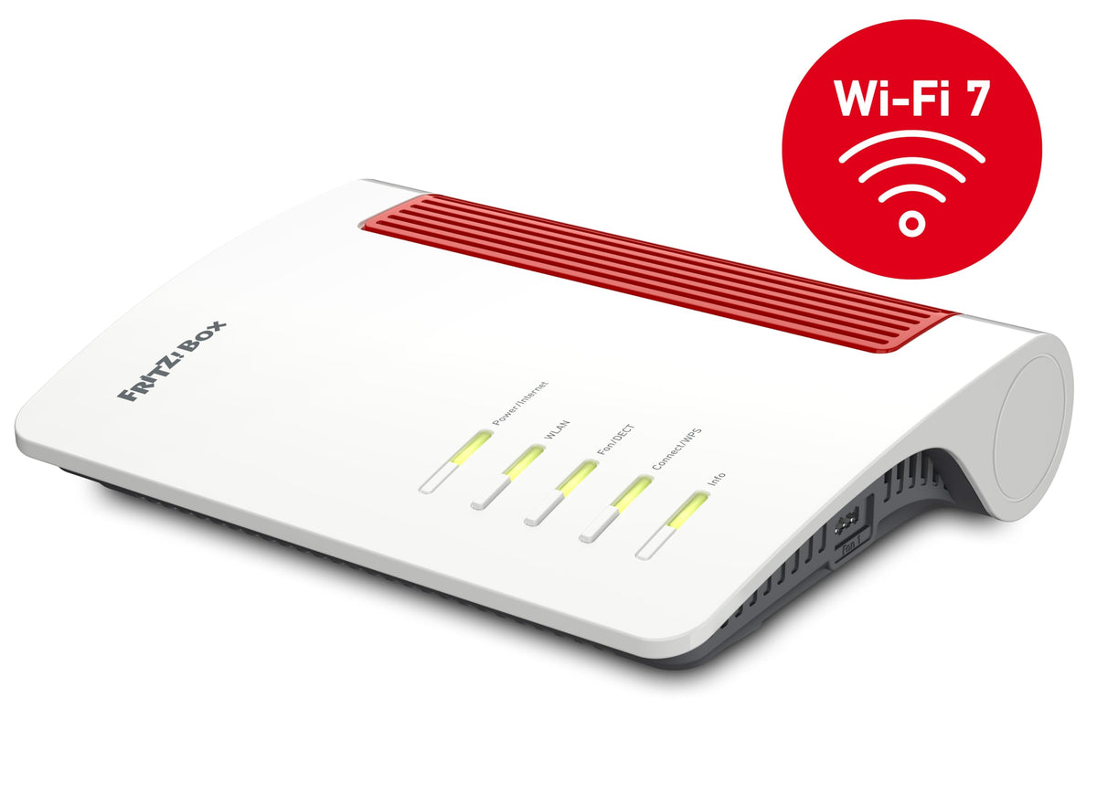 FRITZ! Box 4690 – Wi-Fi 7 Mesh Router für DSL, Kabel & Glasfaser mit Multi-Gig-Ports