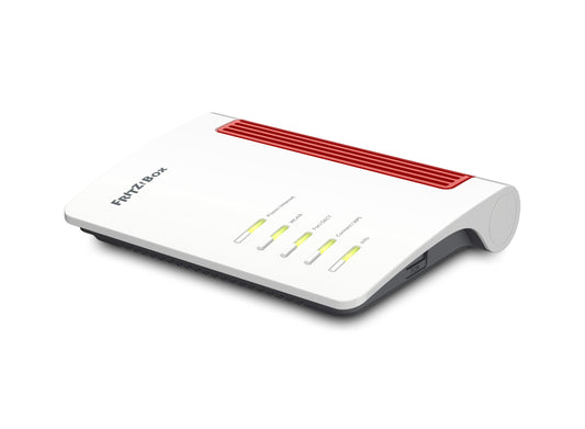 AVM FRITZ! Box 4050 – Wi-Fi 6 Dual-Band Router mit Mesh, DECT & Medienserver