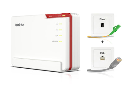 FRITZ! Box 5690 Pro – Premium WLAN Router mit Wi-Fi 7, Glasfaser & DSL