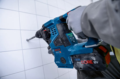 Bosch PRO 18V System Akku Bohrhammer GBH 18V-28 C (inkl. Zusatzhandgriff, Fetttube, Einlage, L-BOXX, ohne Akku/Ladegerät)
