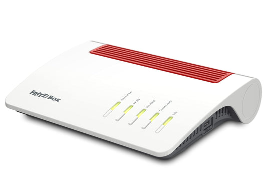 FRITZ! Box 5590 Fiber – Glasfaser-Router mit Wi-Fi 6, Mesh & 2.5G LAN-Port