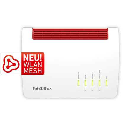 AVM FRITZ! Box 7590 Router – Dual-Band WLAN AC+N, VDSL/ADSL, DECT-Basis, Mediaserver