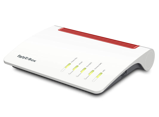 AVM FRITZ! Box 7590 Router – Dual-Band WLAN AC+N, VDSL/ADSL, DECT-Basis, Mediaserver